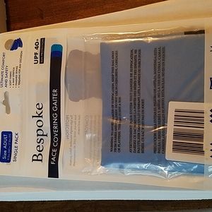 🆕️ Bespoke face covering gaiter "Azzuro" Adult